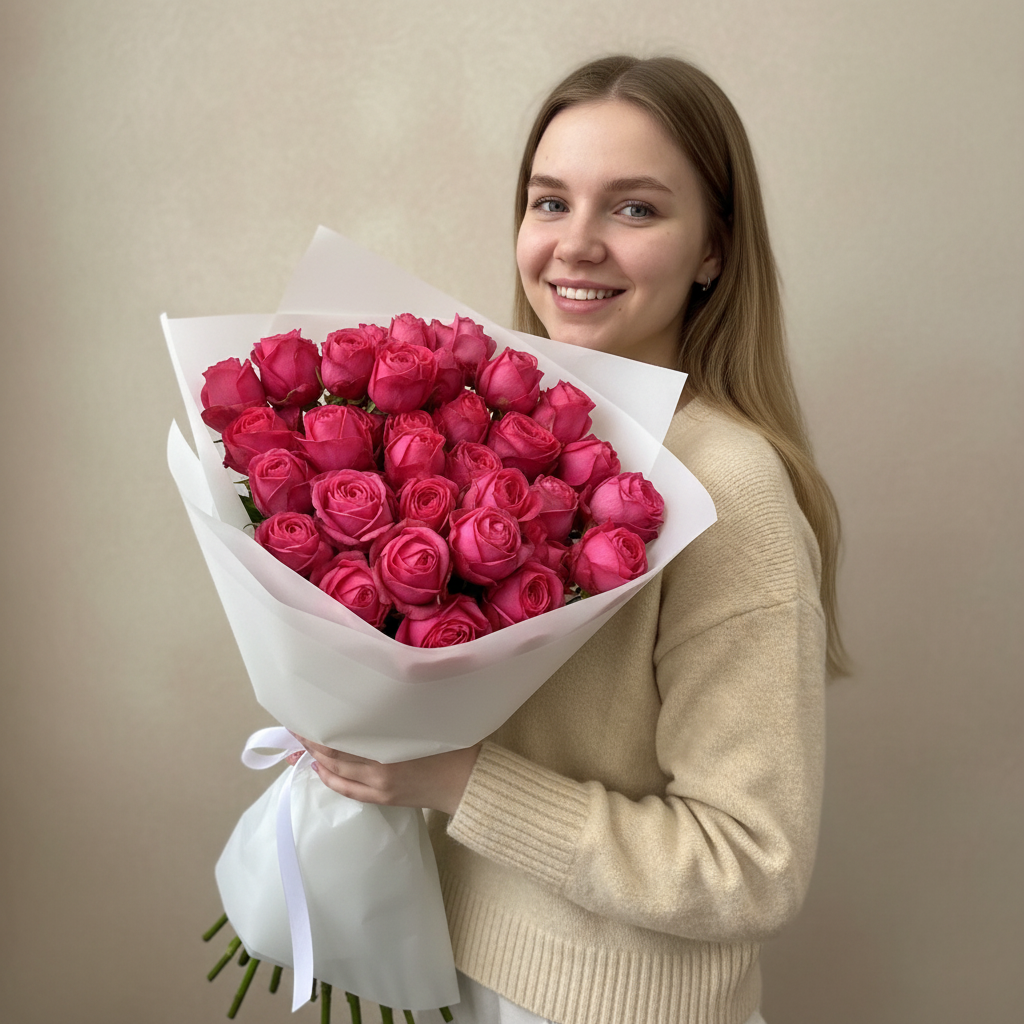 Peony-Style Spray Roses