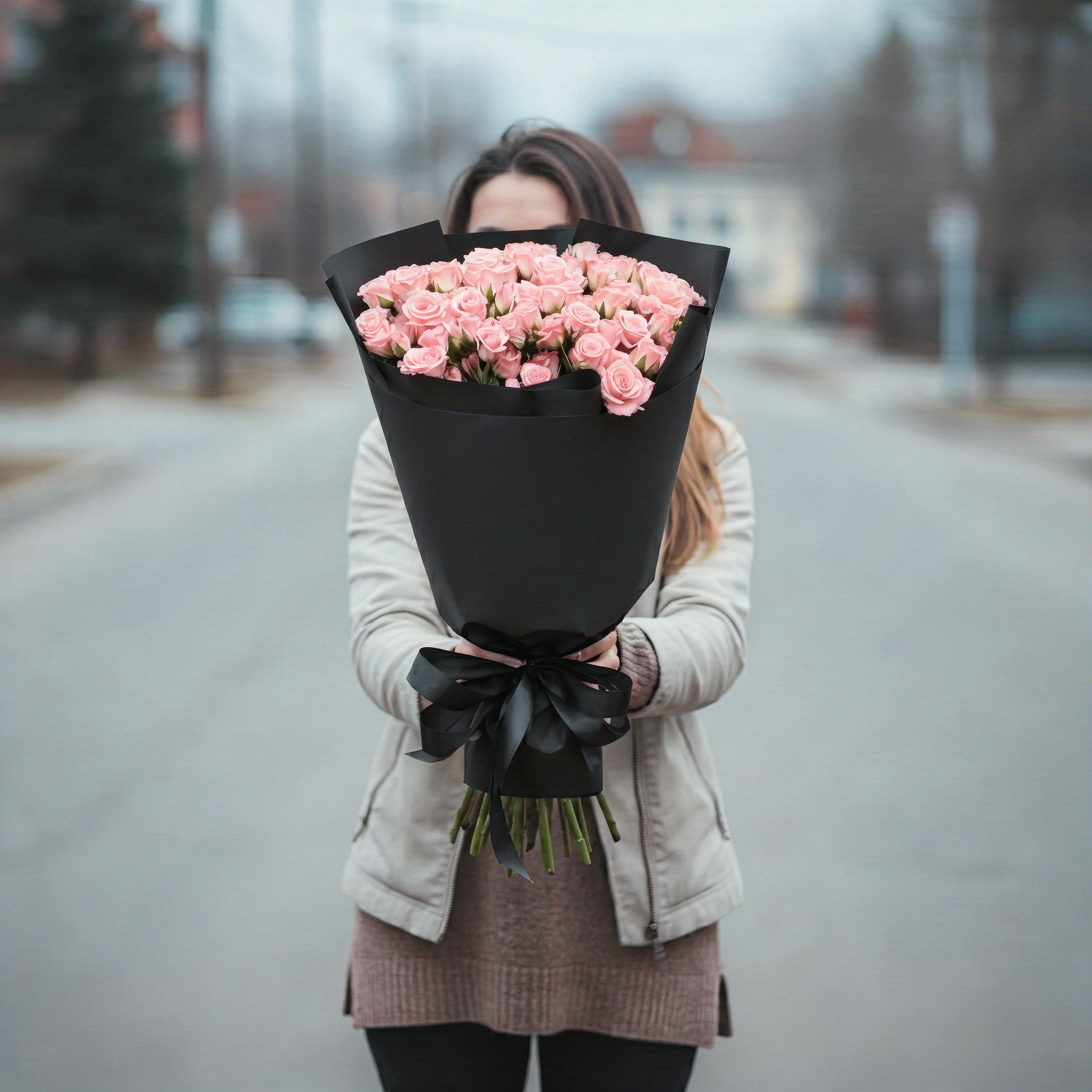 Pink Spray Roses