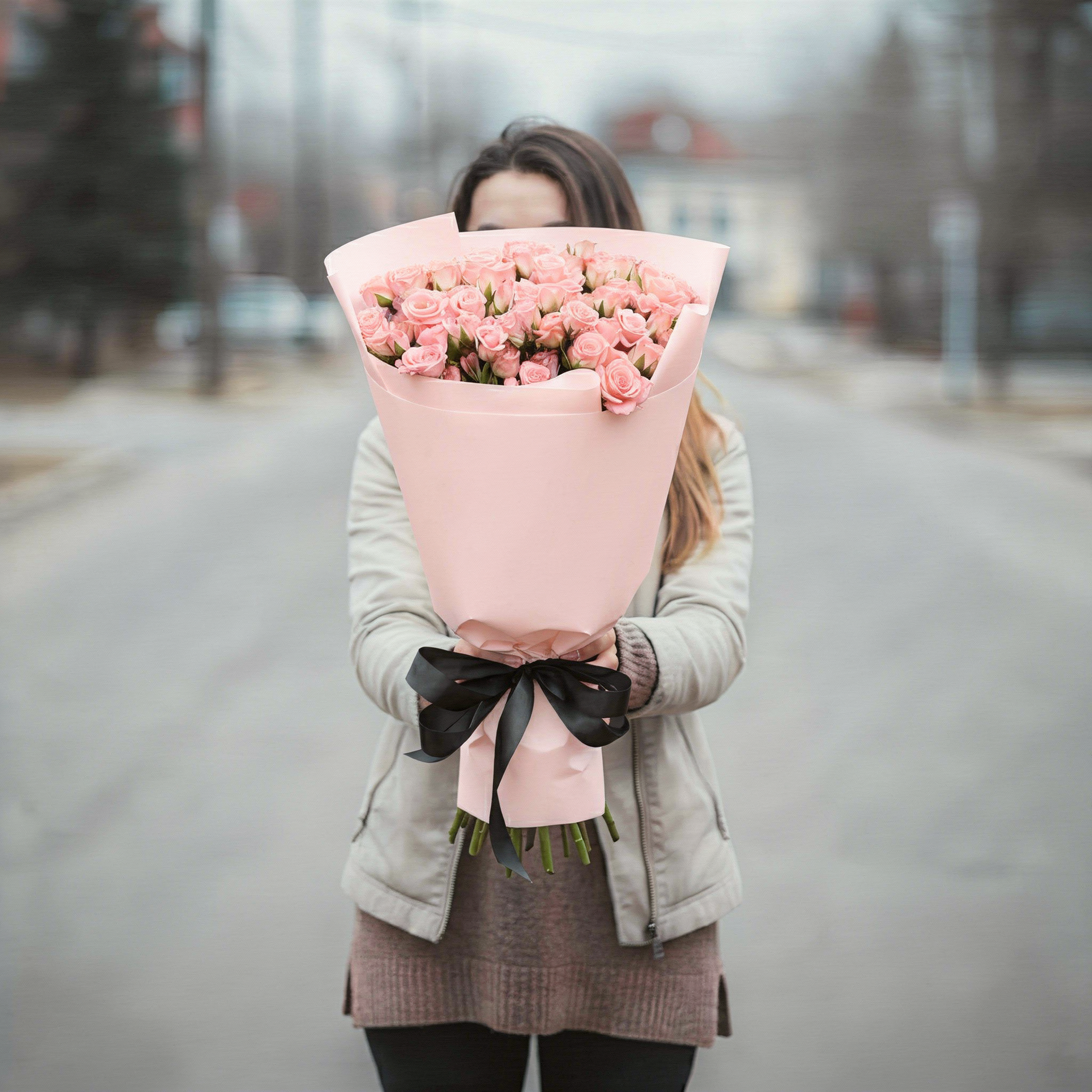 Pink Spray Roses