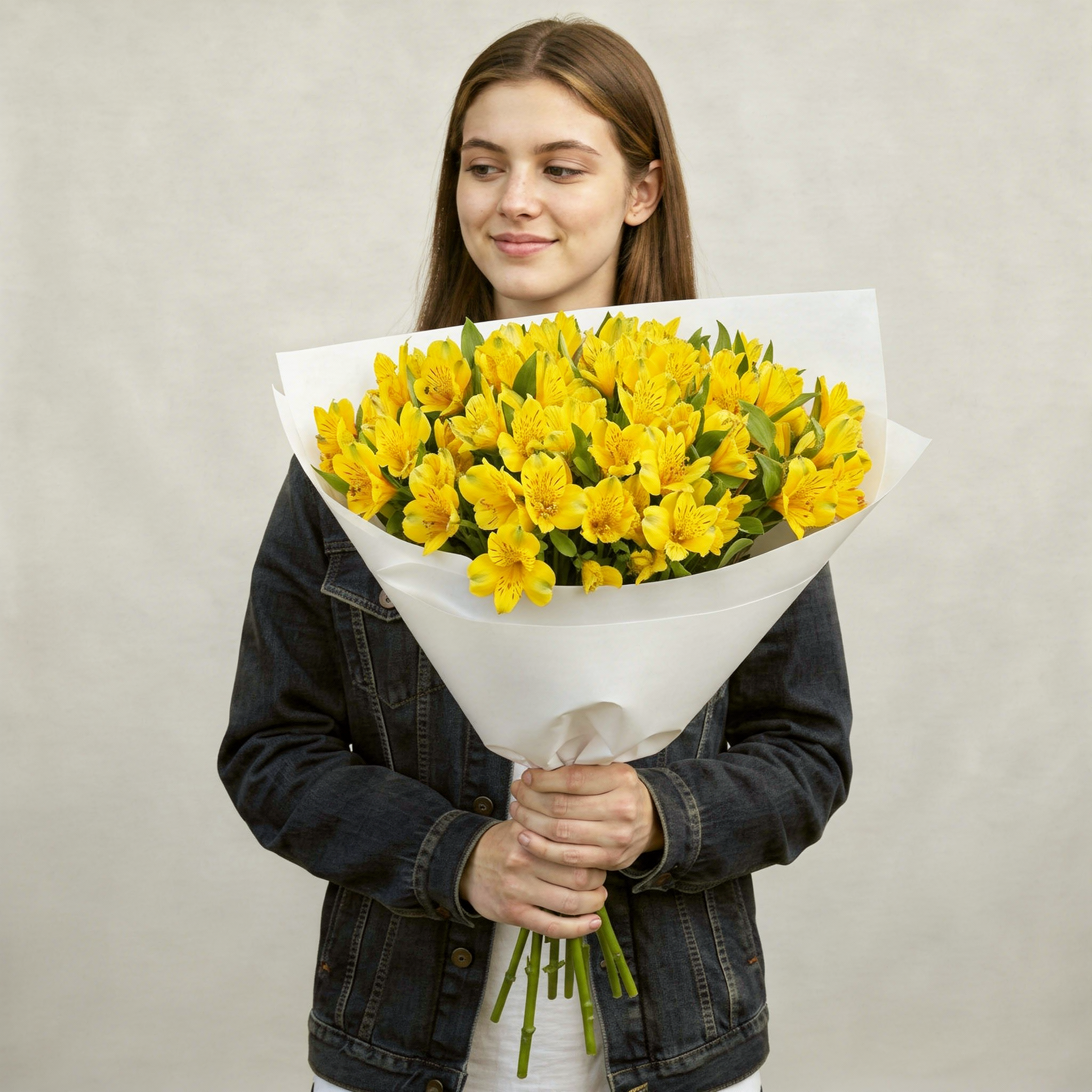 Yellow Alstroemeria