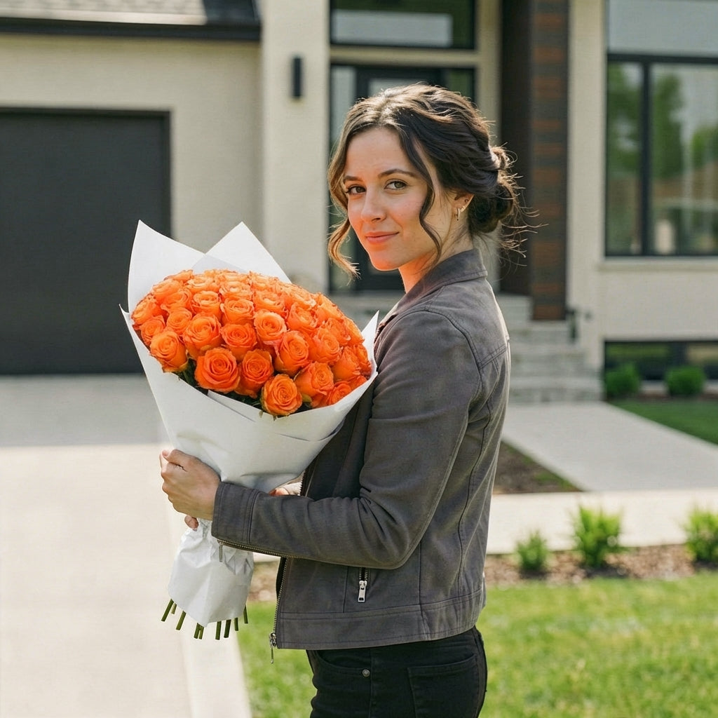 Orange Roses