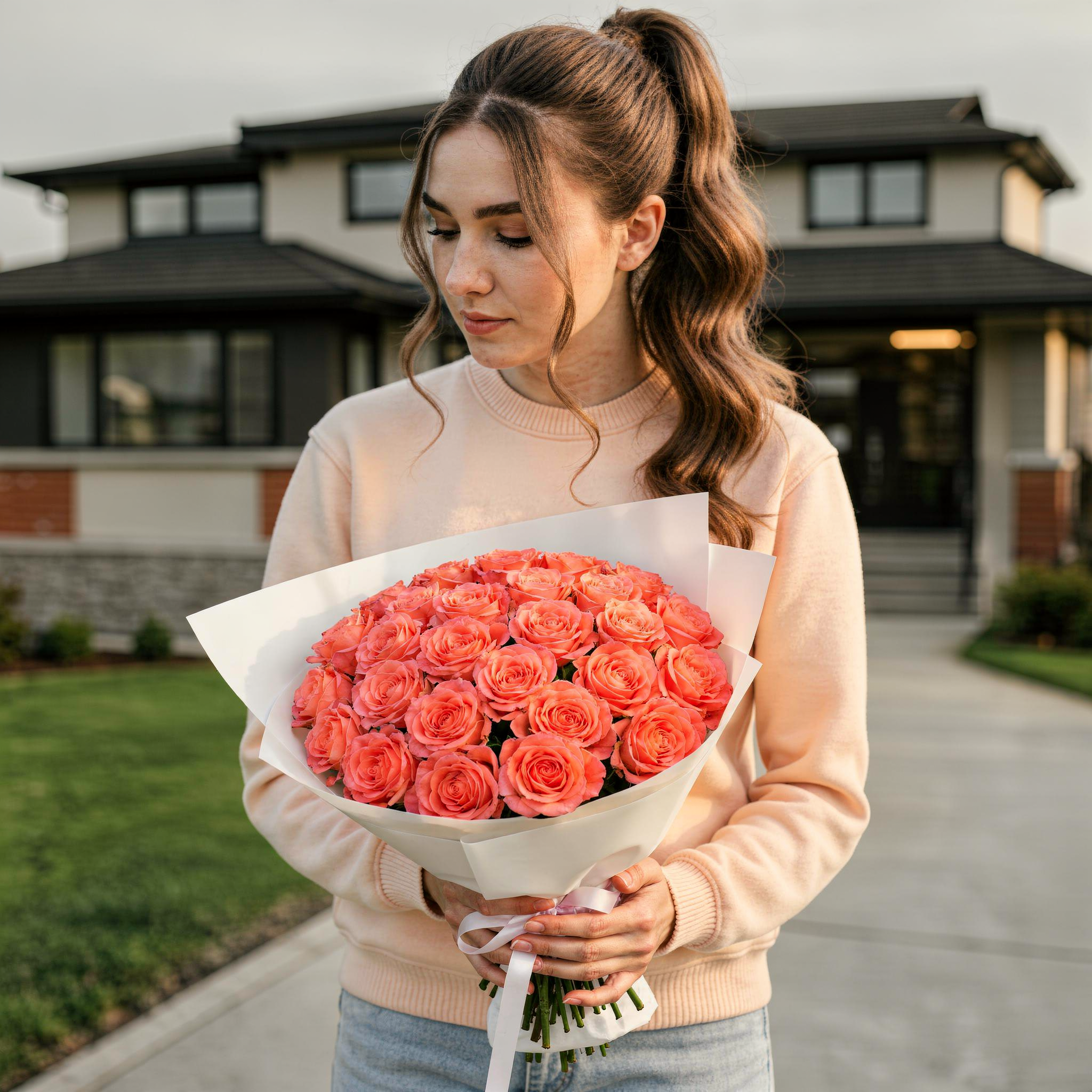 Peach Roses