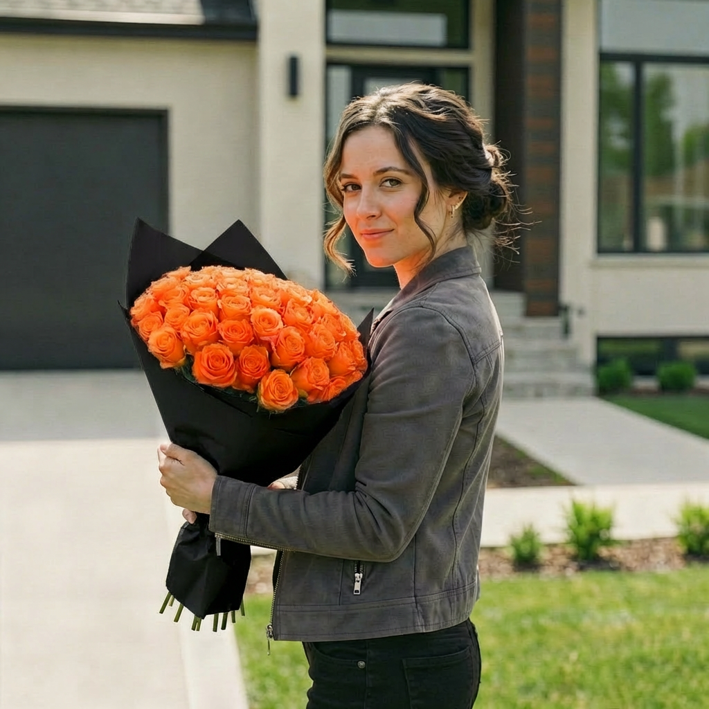 Orange Roses