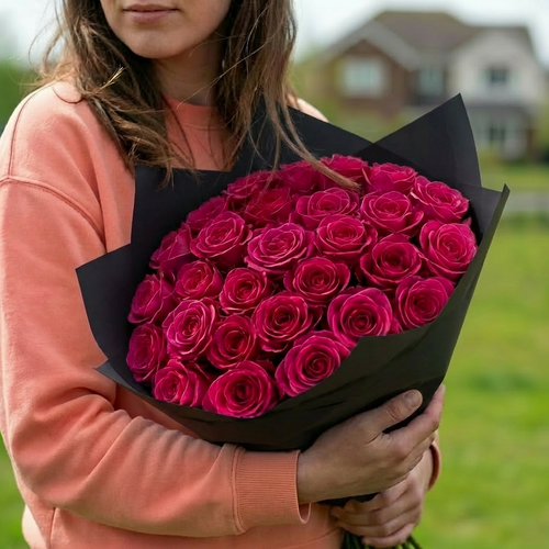 Dark Pink Roses