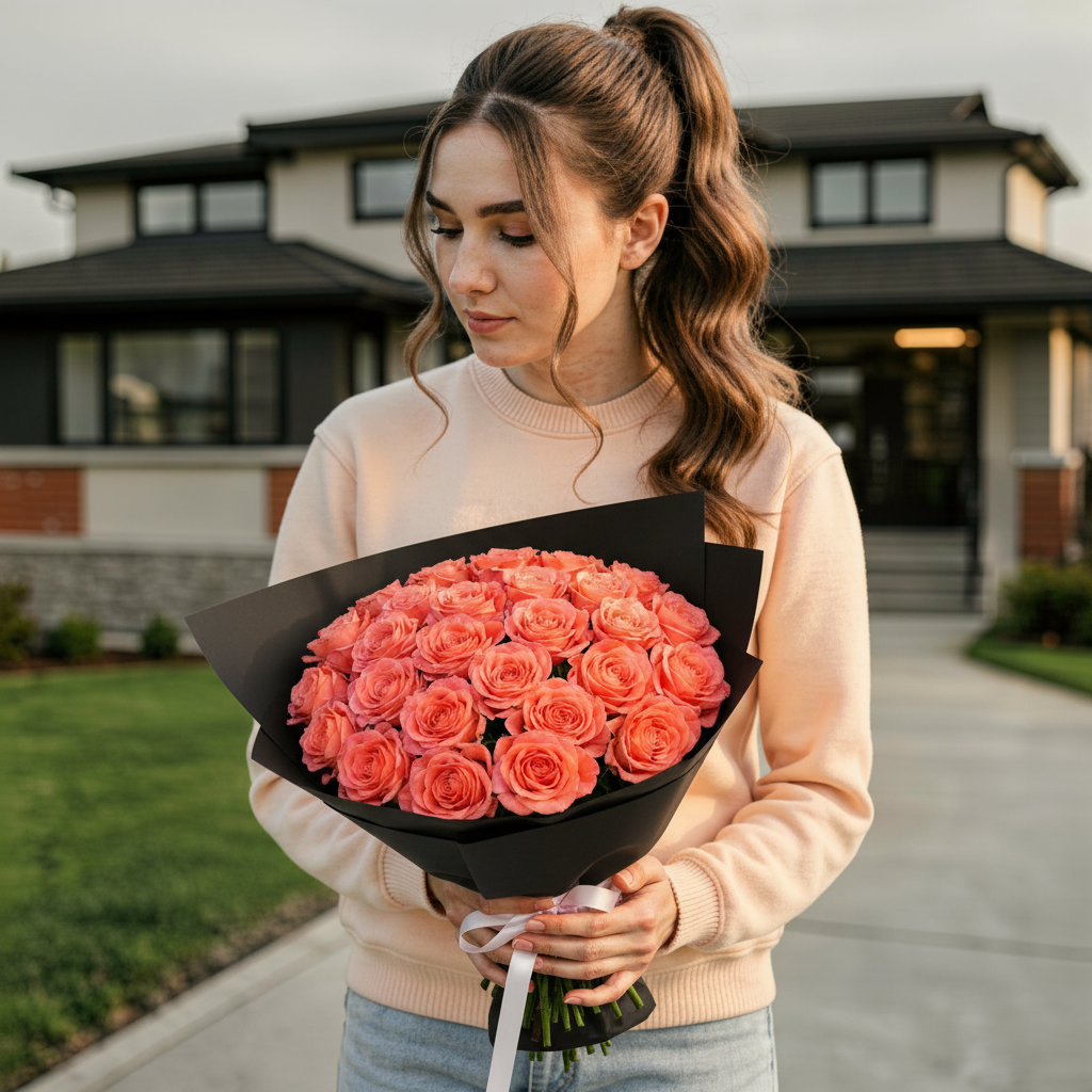 Peach Roses