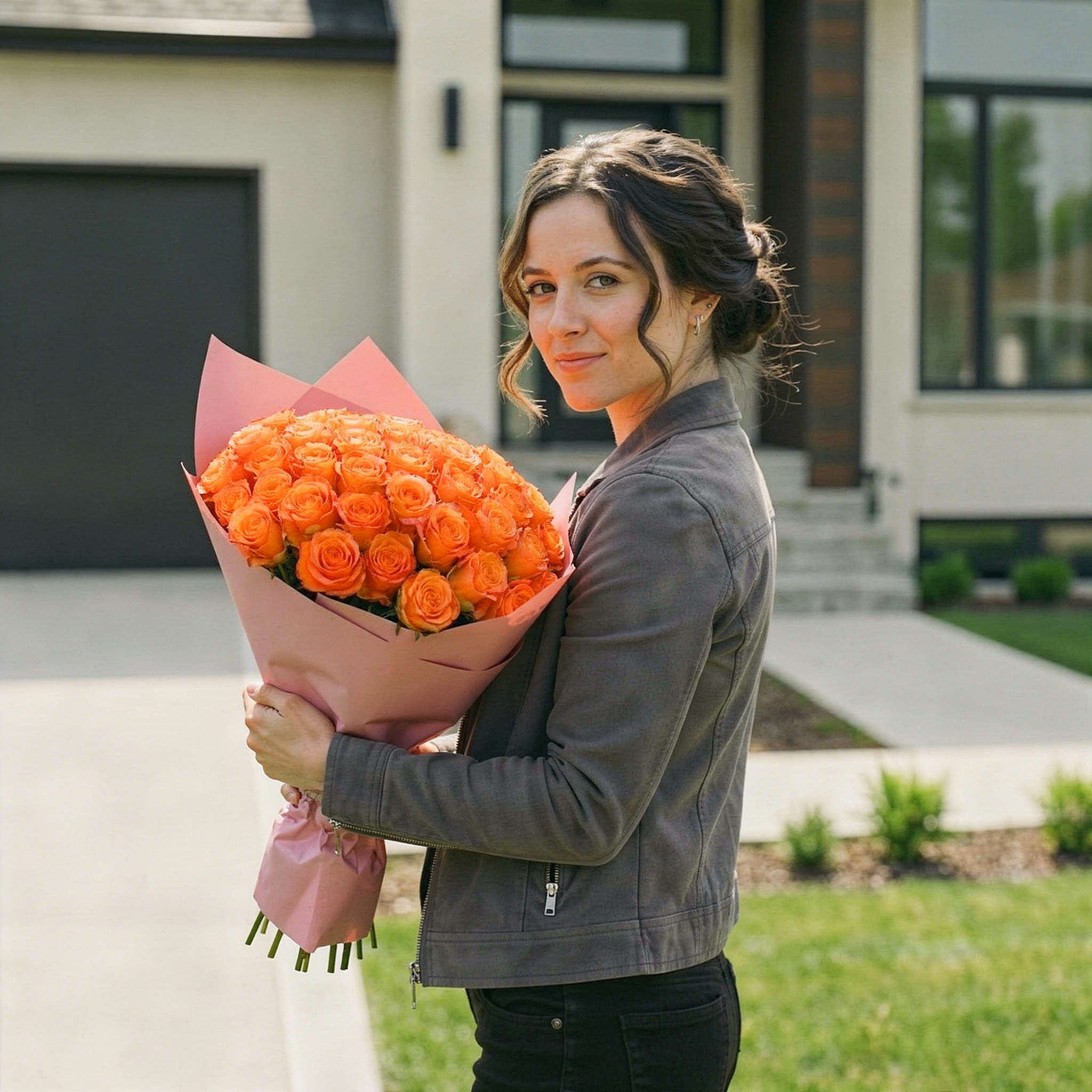 Orange Roses