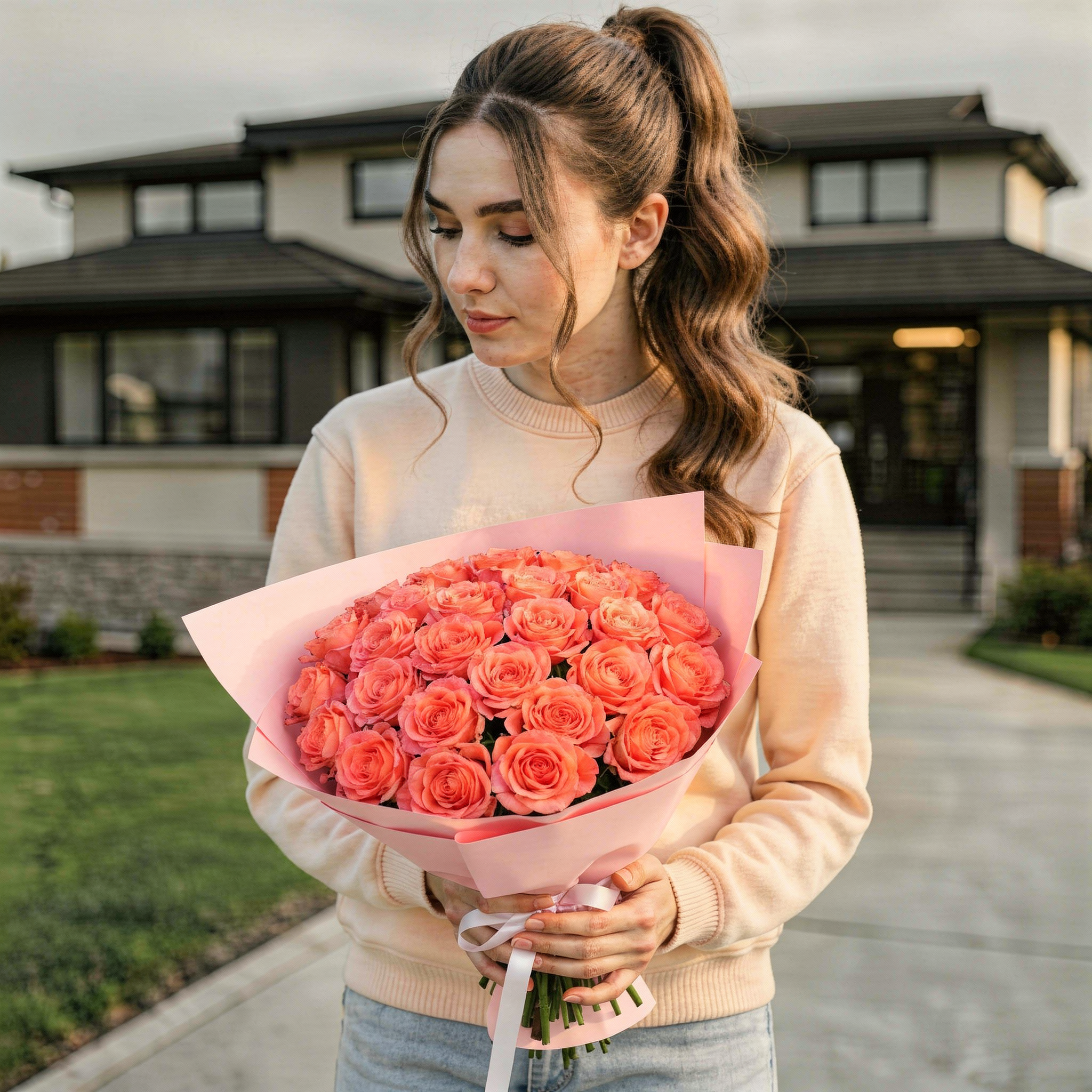 Peach Roses