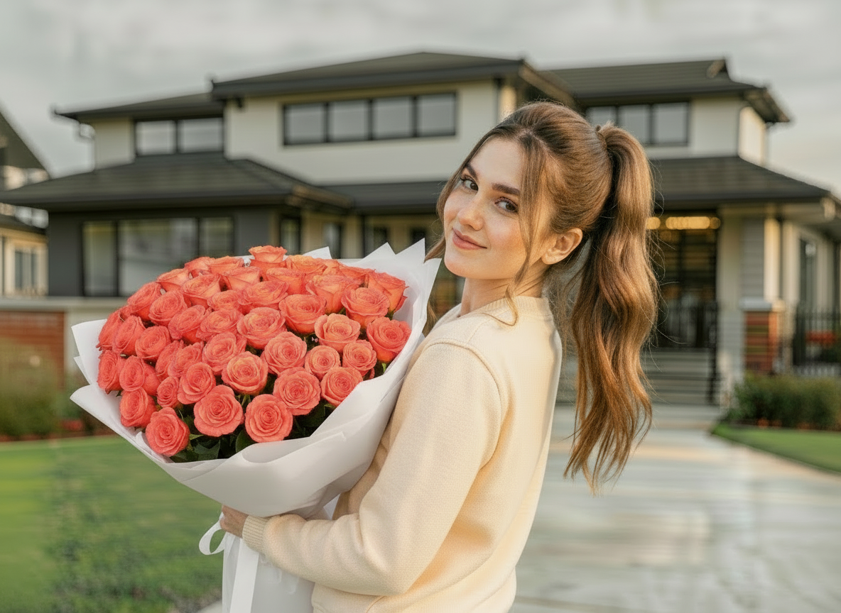 Peach Roses