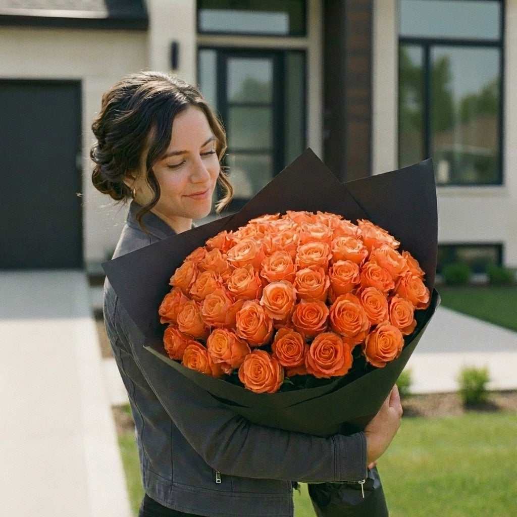 Orange Roses
