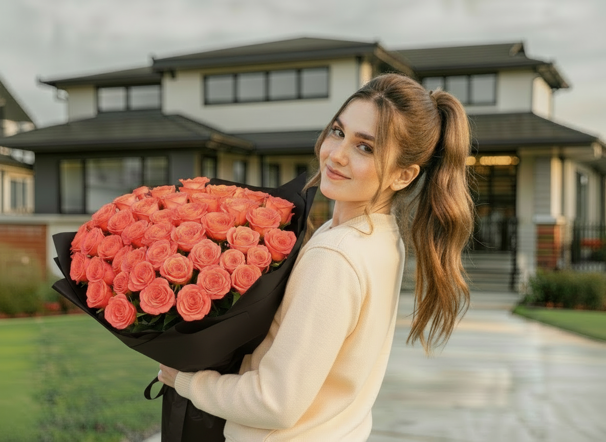 Peach Roses