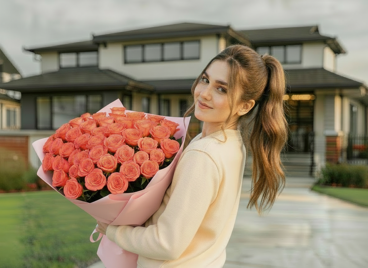 Peach Roses