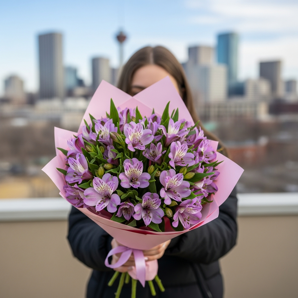 Lavender Alstroemeria