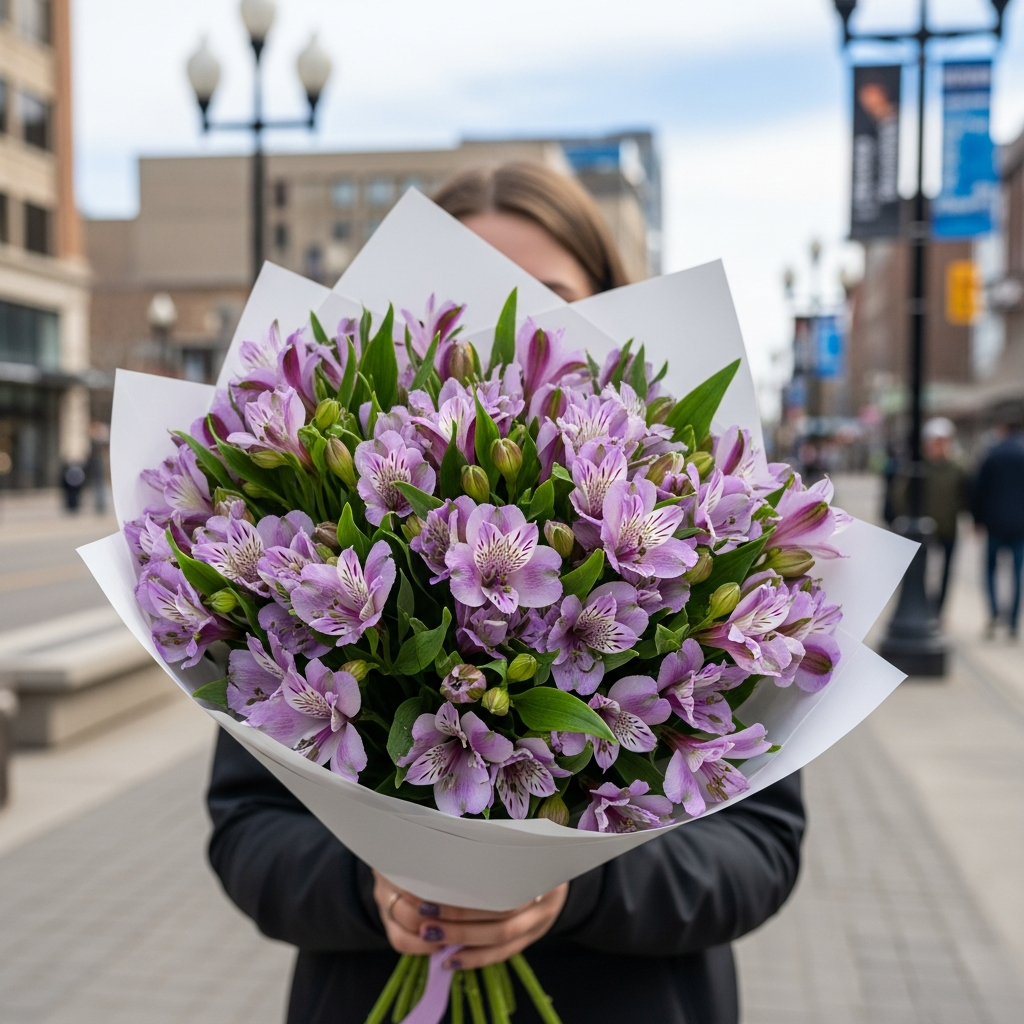 Lavender Alstroemeria