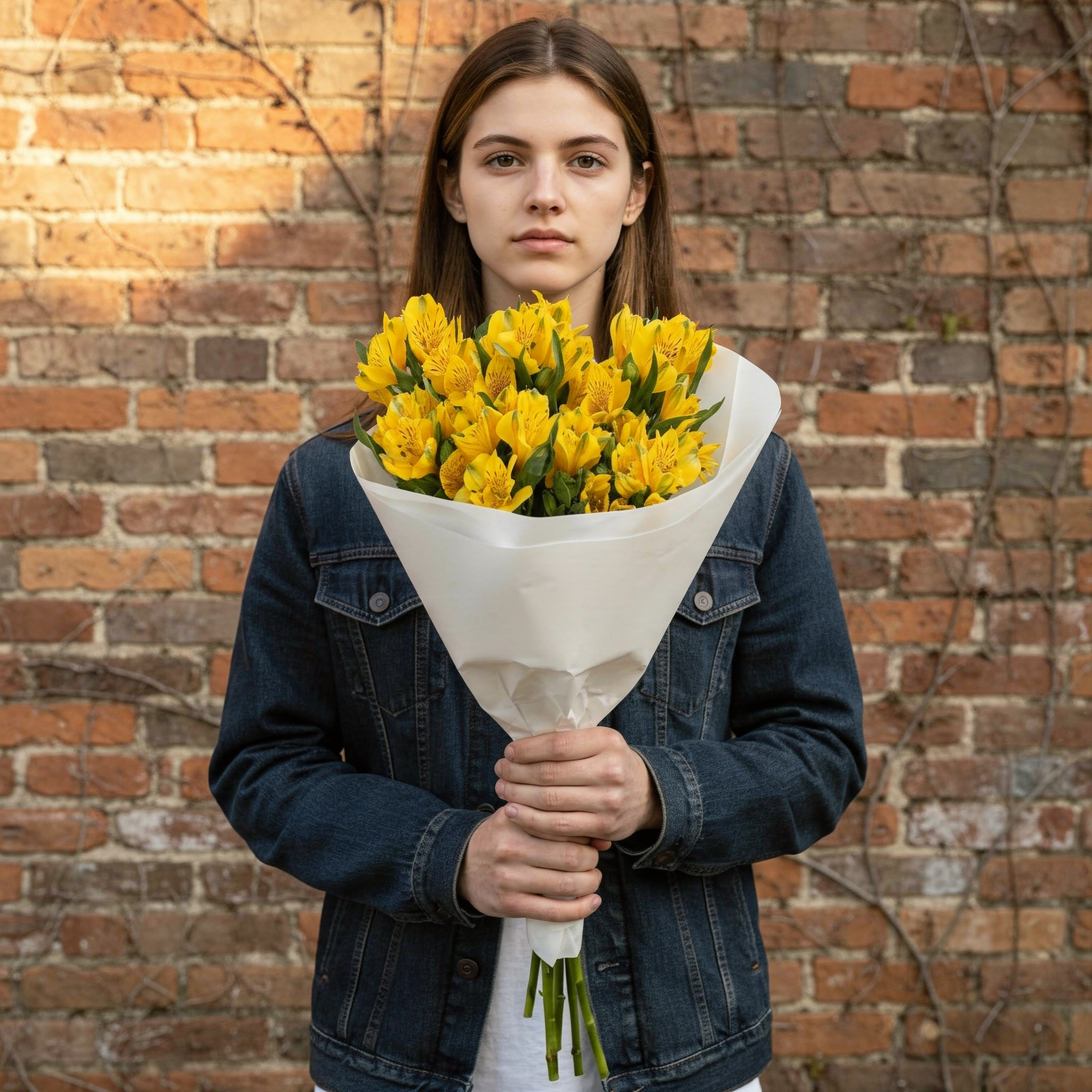 Yellow Alstroemeria